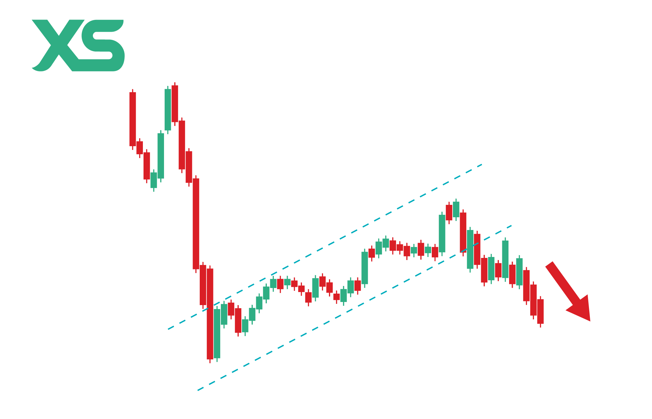 bear-flag-pattern-xs